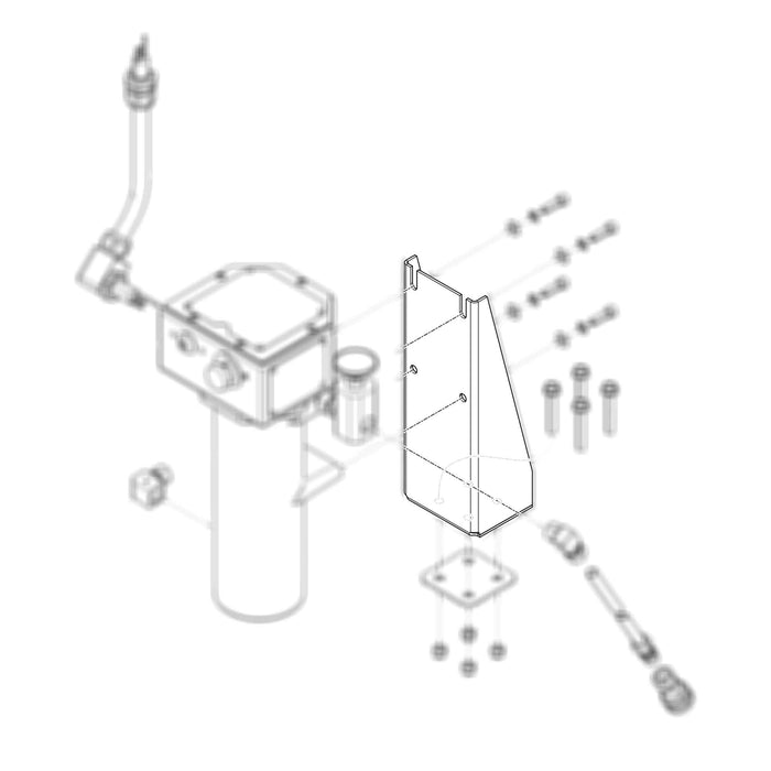 24N445 - Bracket - PURspray