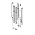 262468 - Rod Tie 14.25 long, w/shoulder - PURspray