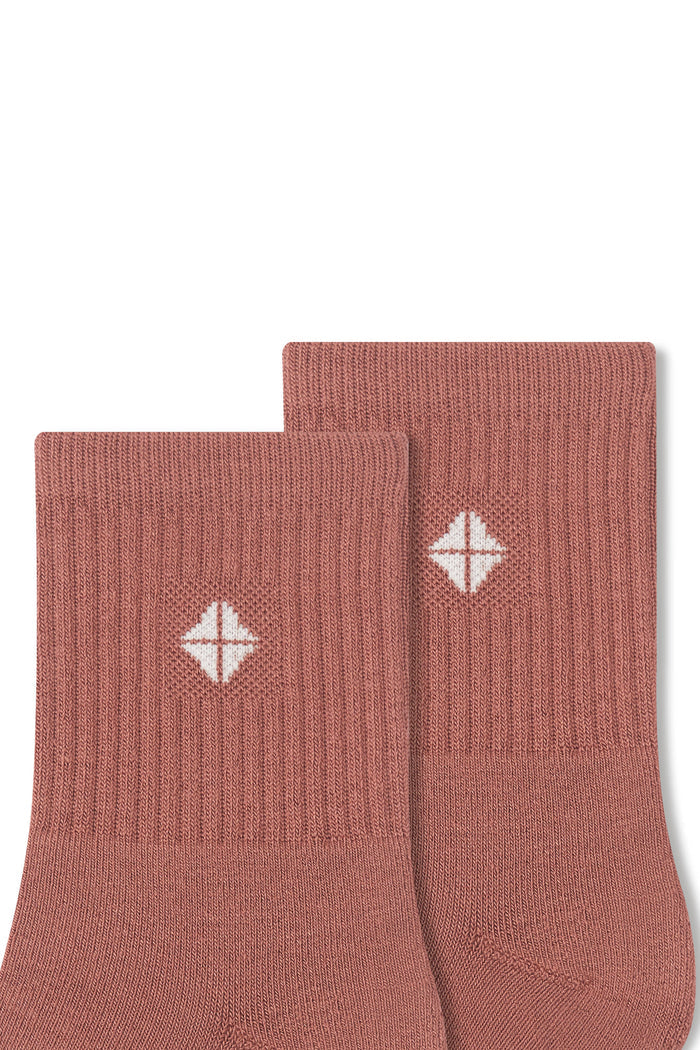 Adult Crew Socks in Ember