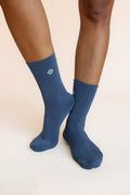 Adult Crew Socks in Oxford