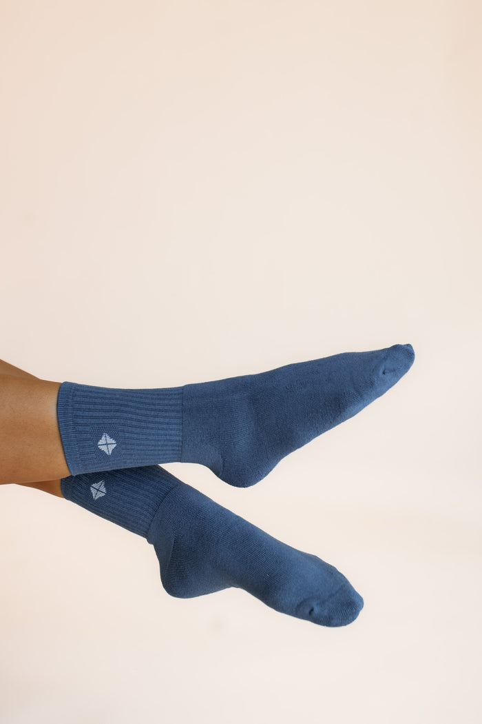 Adult Crew Socks in Oxford
