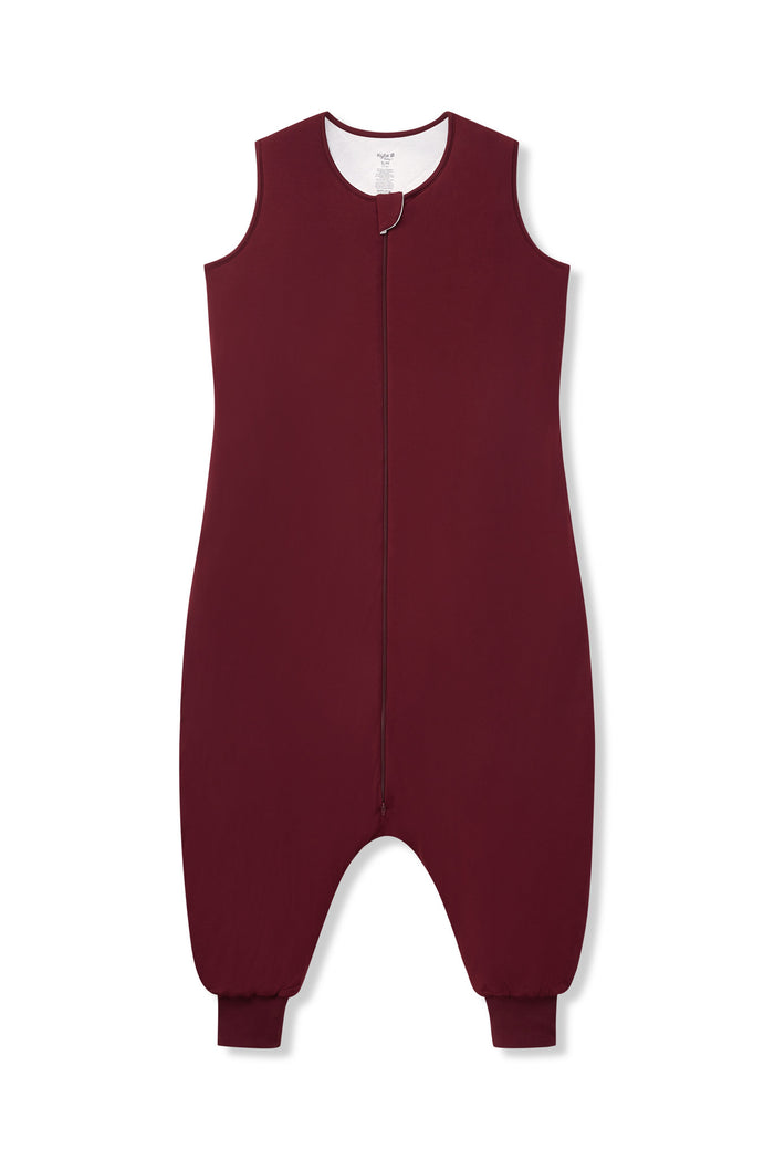 Adult Sleep Bag Walker in Burgundy on a white background