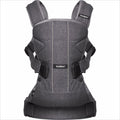 BabybjÃ¶rn Baby Carrier One In Denim Gray And Dark Gray Cotton Mix