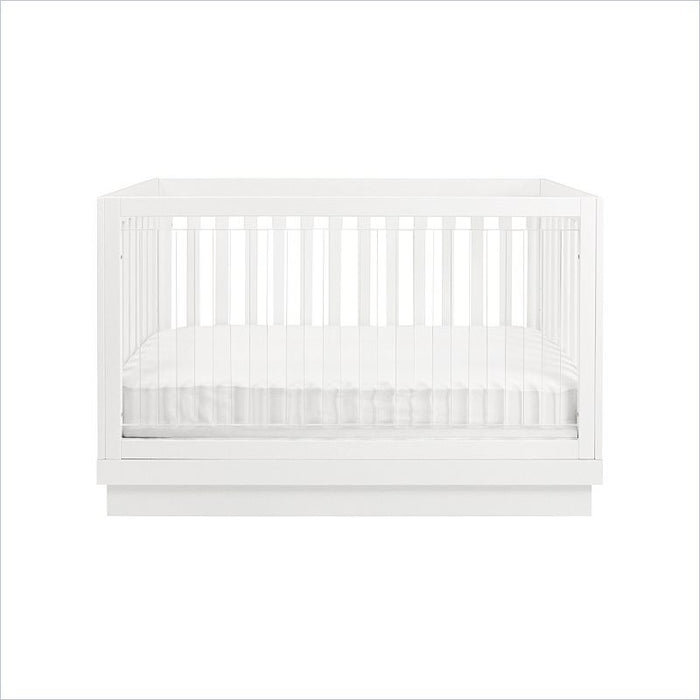 Babyletto Harlow 3-in-1 Convertible Crib in Acrylic White Base