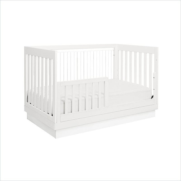 Babyletto Harlow 3-in-1 Convertible Crib in Acrylic White Base