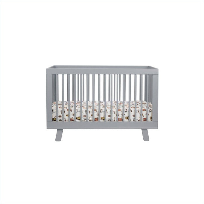 Babyletto Hudson 3-in-1 Convertible Crib with Toddler Rail in Grey