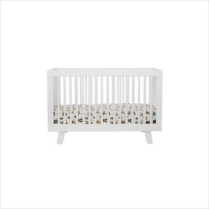 Babyletto Hudson 3-in-1 Convertible Crib with Toddler Rail in White