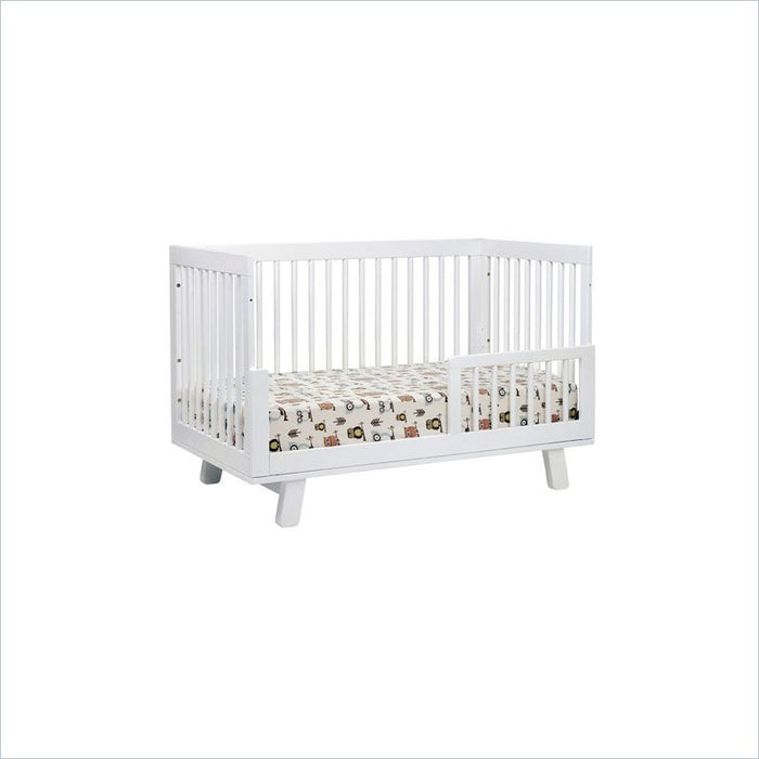 Babyletto Hudson 3-in-1 Convertible Crib with Toddler Rail in White