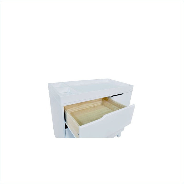 Babyletto Hudson Dresser with Changer Tray in White