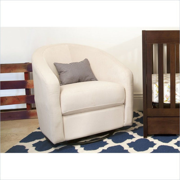 Babyletto Madison Swivel Glider in Ecru