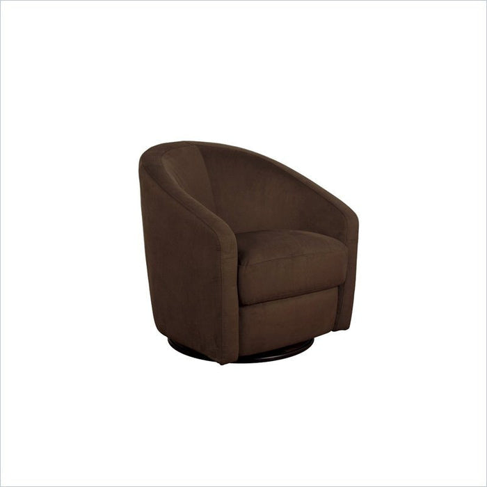 Babyletto Madison Swivel Glider in Mocha