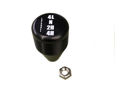 Billet Aluminum Transfer Case  Shifter, Black NP205 GM / Ford  / D300 / D20