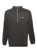 Black Burnside 1/4 Zip Pullover