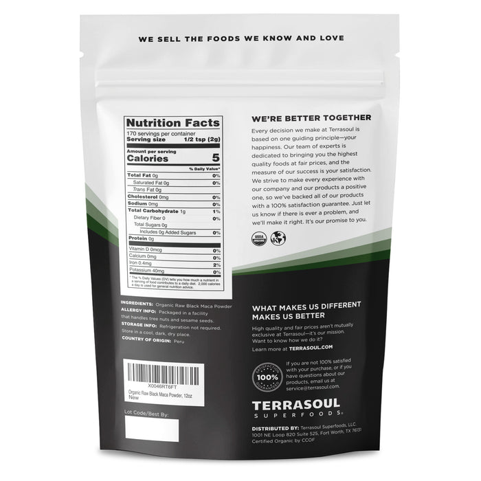 Black Maca Powder