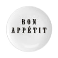 Bon Appetit Fine China 8" Plate - Chase and Wonder - Proudly Made in Britain