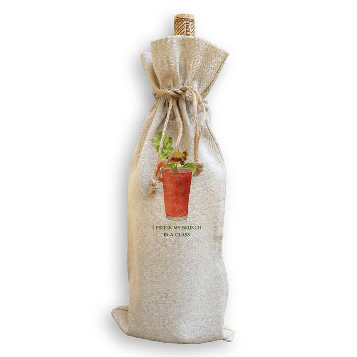 Brunch In a Glass: Dishtowel / Keep Words / -