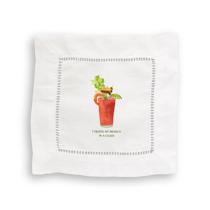 Brunch In a Glass: Dishtowel / Keep Words / -