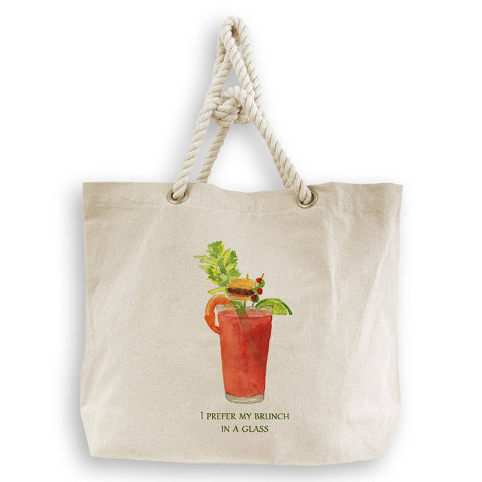 Brunch In a Glass: Dishtowel / Keep Words / -