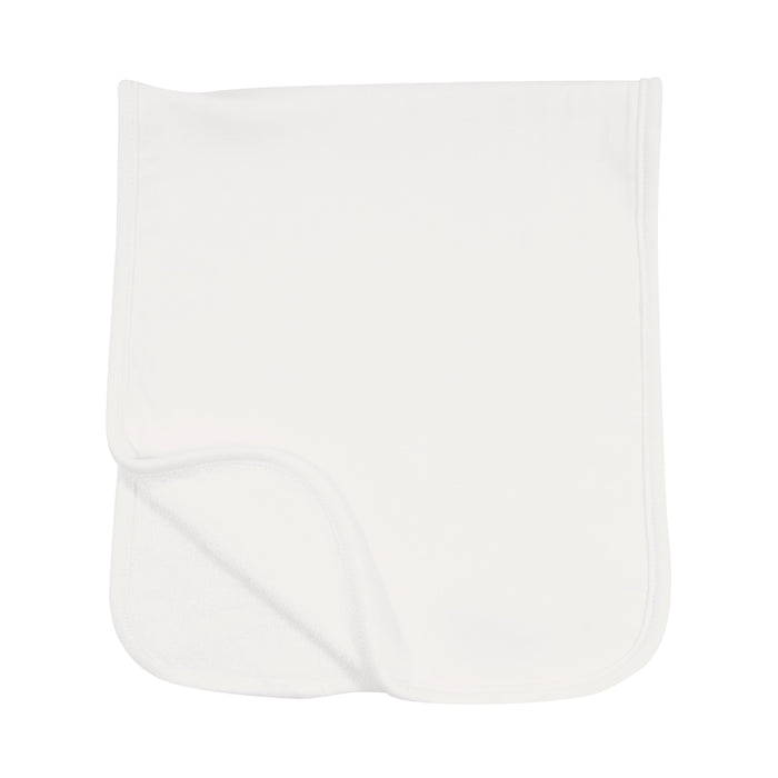 Kyte Baby absorbant Burp Cloth in Cloud fold in half