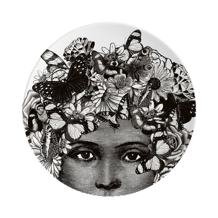 Butterfly Lady Fine China 8" Plate - Chase and Wonder - Proudly Made in Britain