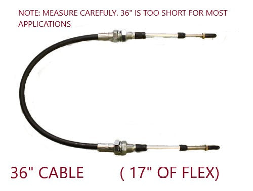 Cable, Push/Pull, Heavy Duty