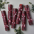 "Christmas Jewels" Luxury Candle Christmas Crackers by Chase and Wonder, hand-rolled luxury crackers with illustrated design