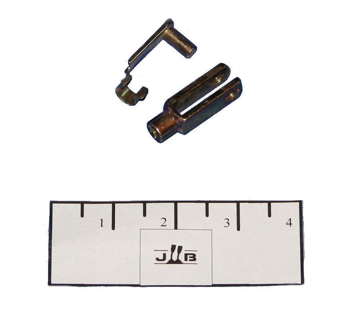 Clevis, Cable End, 1/4-28, long W/spring pin P/N CLL