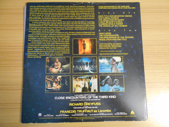 Close Encounters of the Third Kind (Original Motion Picture Soundtrack)