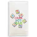 Colorful Mahjong Tiles: Dishtowel / -