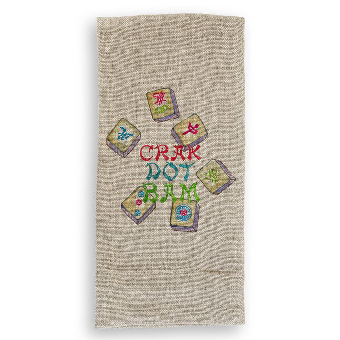 Colorful Mahjong Tiles: Dishtowel / -