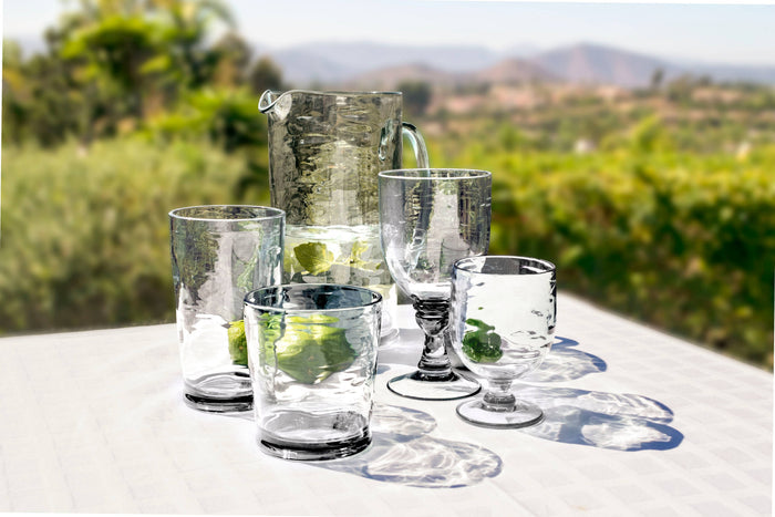 Cordoba Clear Pitcher w/ Lid Shatterproof Premium Plastic: Clear