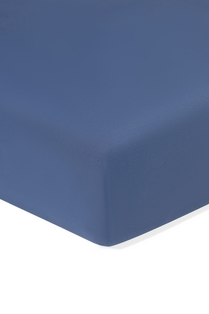 Crib Sheet in Oxford on a white background