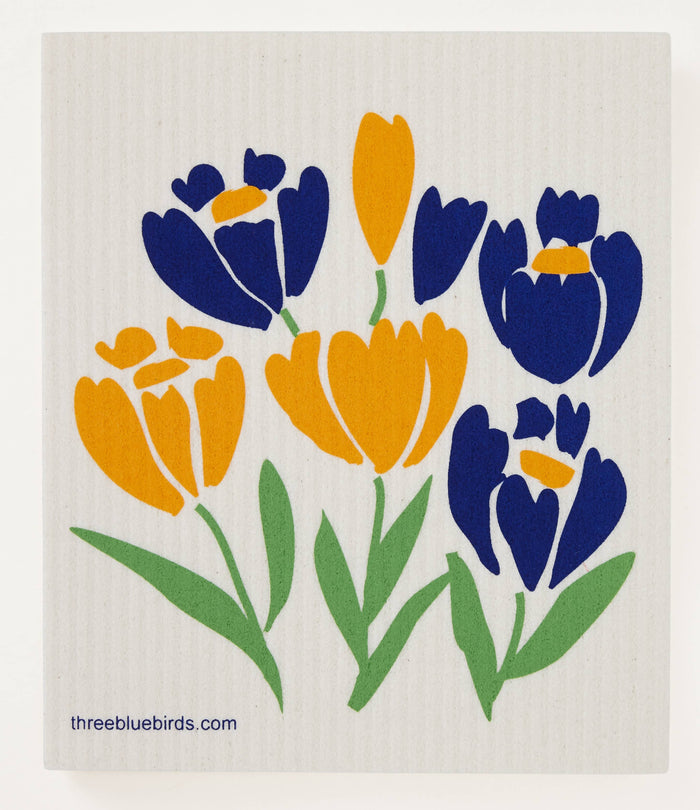 Crocus Swedish Dishcloth
