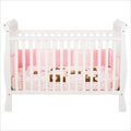 DaVinci Jamie 4-in-1 Convertible Wood Baby Crib in White Finish