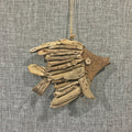 Driftwood Angel Fish Ornament