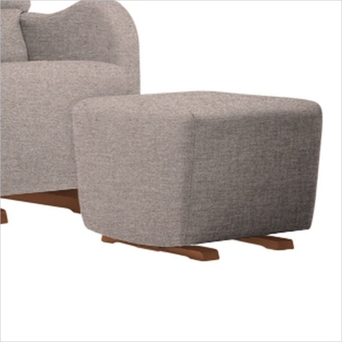 Dutailier Upholstered Harvest Ottoman