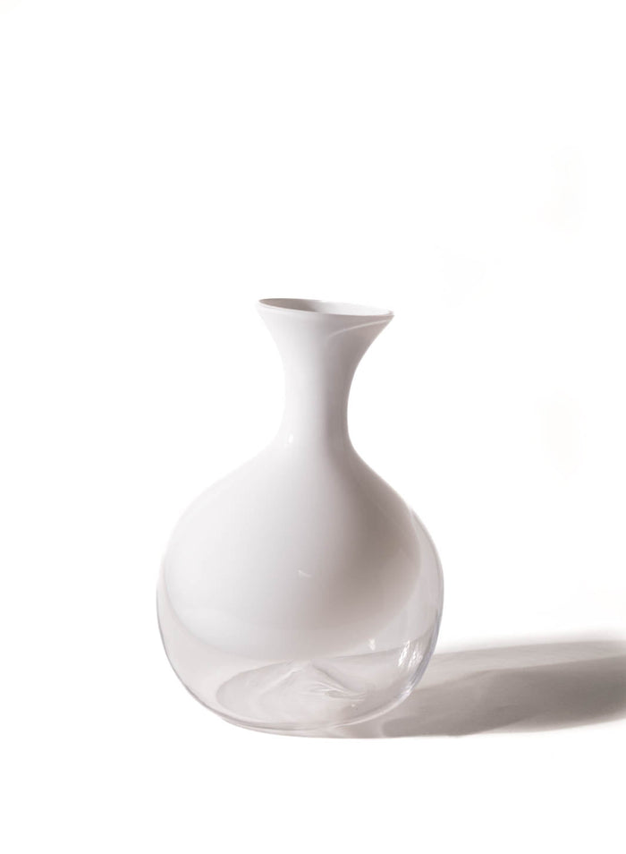 Exclusive White Glass Decanter