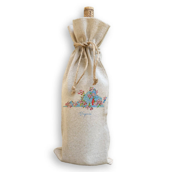 Floral Virginia: Dishtowel / Remove Words / -