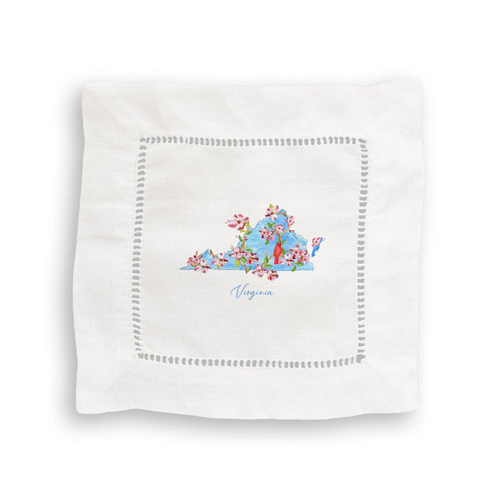 Floral Virginia: Dishtowel / Remove Words / -
