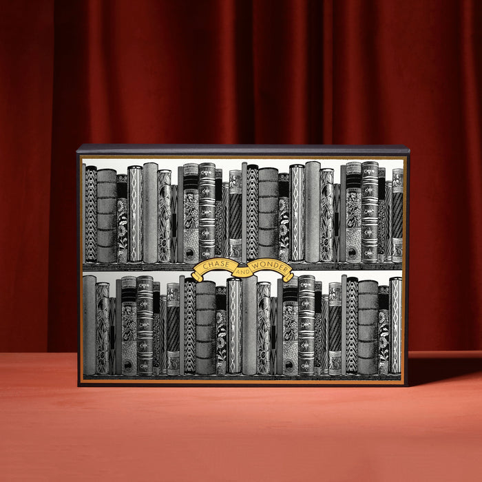 For Bibliophiles - The Literary Lover’s Gift Set gift set, contents displayed alongside the luxury gift box