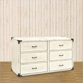 Franklin & Ben Providence Double Dresser in Distressed White