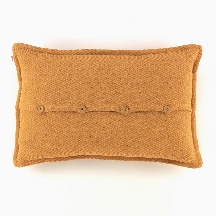 Funda de cojín Maia mostaza cojín 50x75