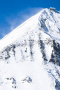 Gray Malin- Top of Lone Mountain Vertical, Big Sky, Montana