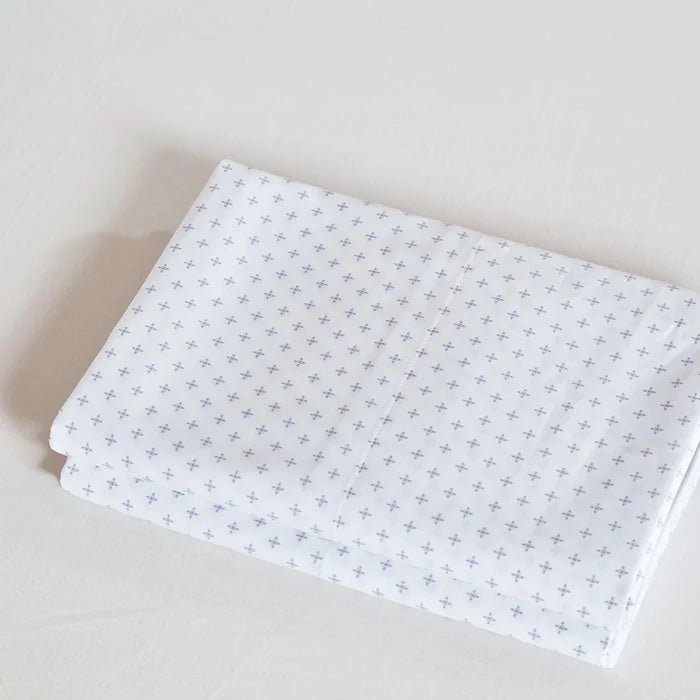 Grey Criss Cross Sheet Set