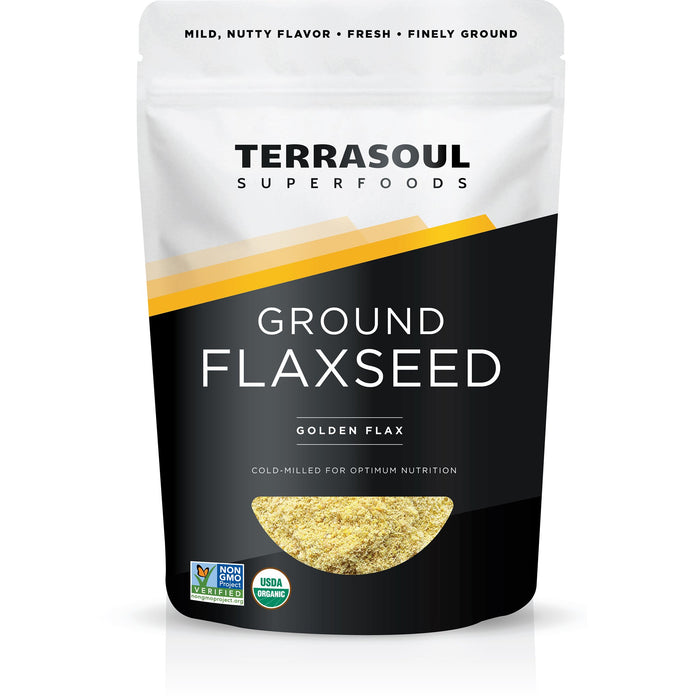 Ground Golden Flax Seeds