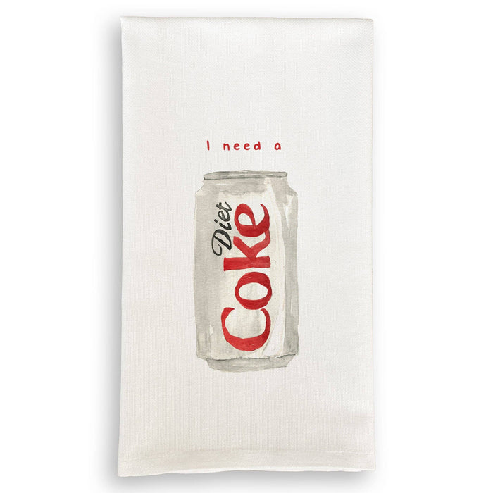 I Need a Diet Coke: Dishtowel / Remove Words / -