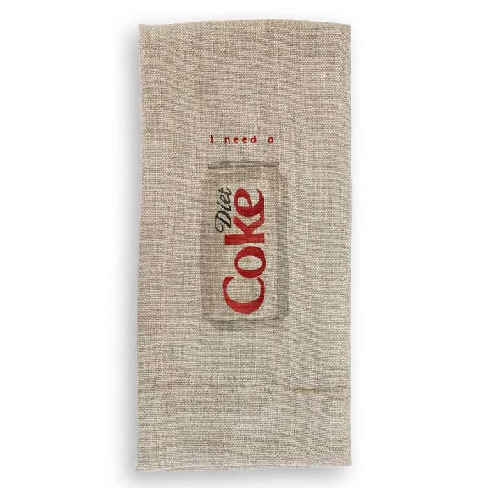I Need a Diet Coke: Dishtowel / Remove Words / -