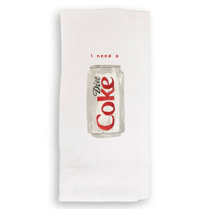 I Need a Diet Coke: Dishtowel / Remove Words / -