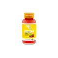Sol-ti IMMUNI-TI SuperShot Glass Bottle with a bright yellow front label, in light background