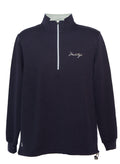 Indigo 1/4 Zip Optic Pullover